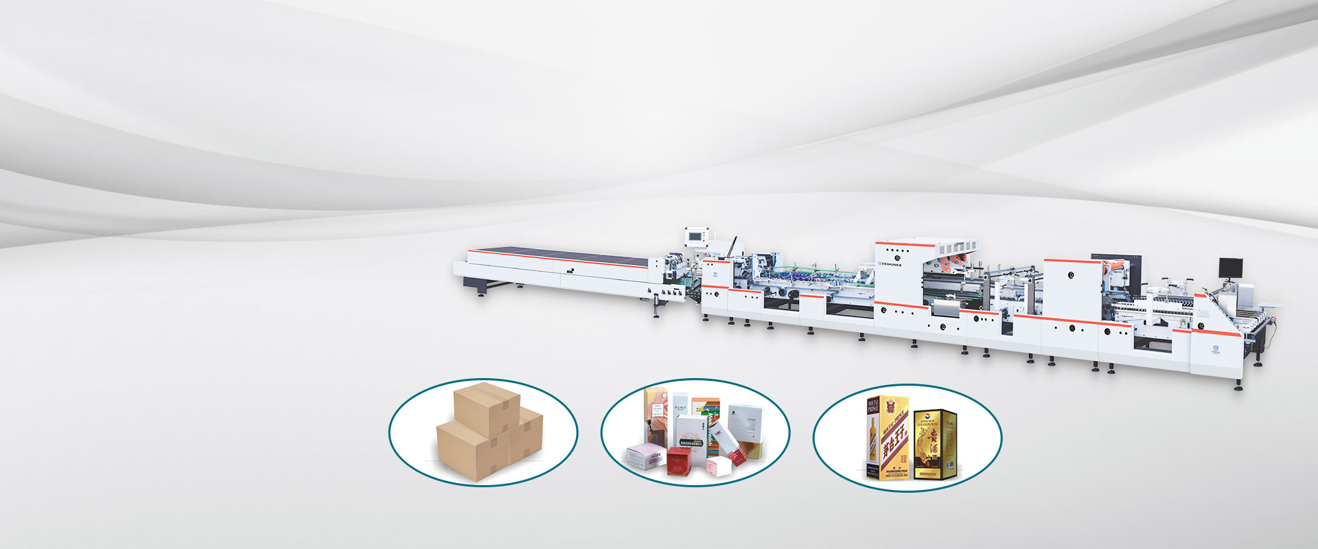 တရုတ် အလိုအလျောက် လေးလံသော ဖိုင်တွဲ Gluer