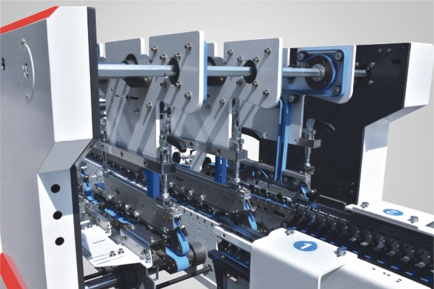 XS-900 1200 အထက် Belt Driver High Speed Folder Gluer စက်