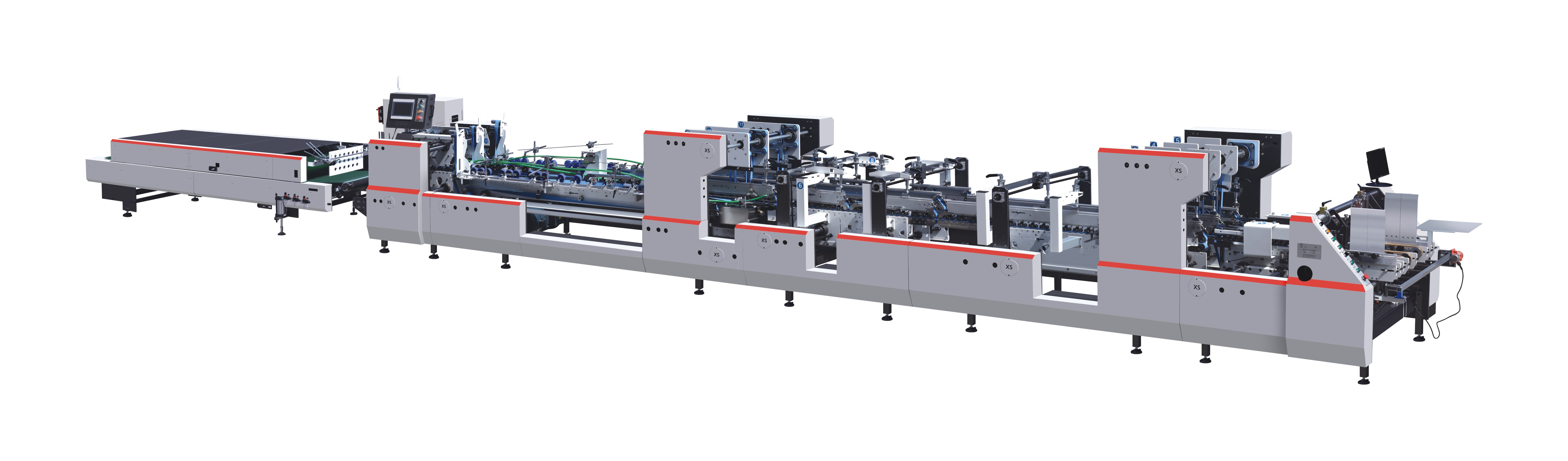 XS-1250 1450 1450 မြန်နှုန်းမြင့် Folder Gluer Catalog