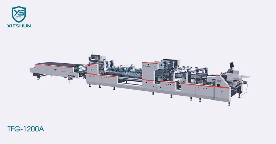 Straight Line High Speed ​​Folder Gluer စက်